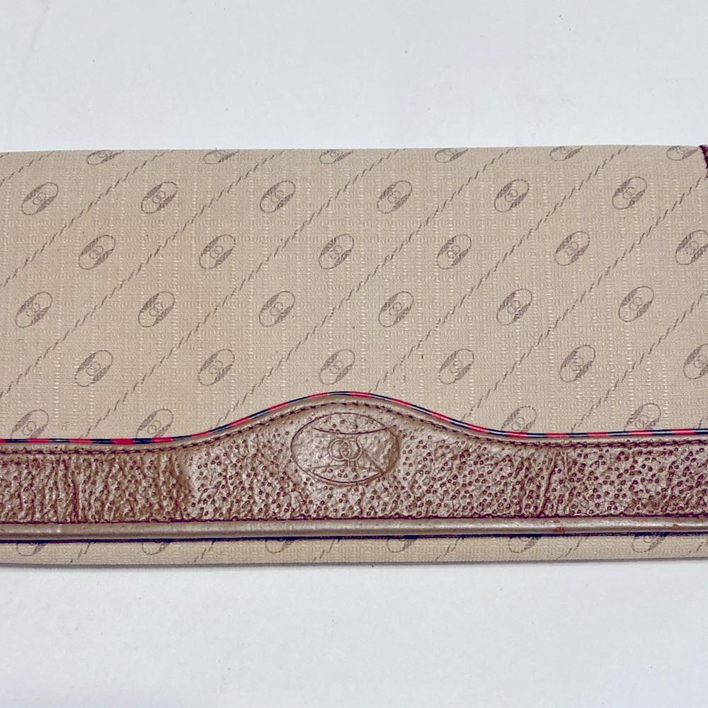 Gucci Wallet Brown/Beige Vintage